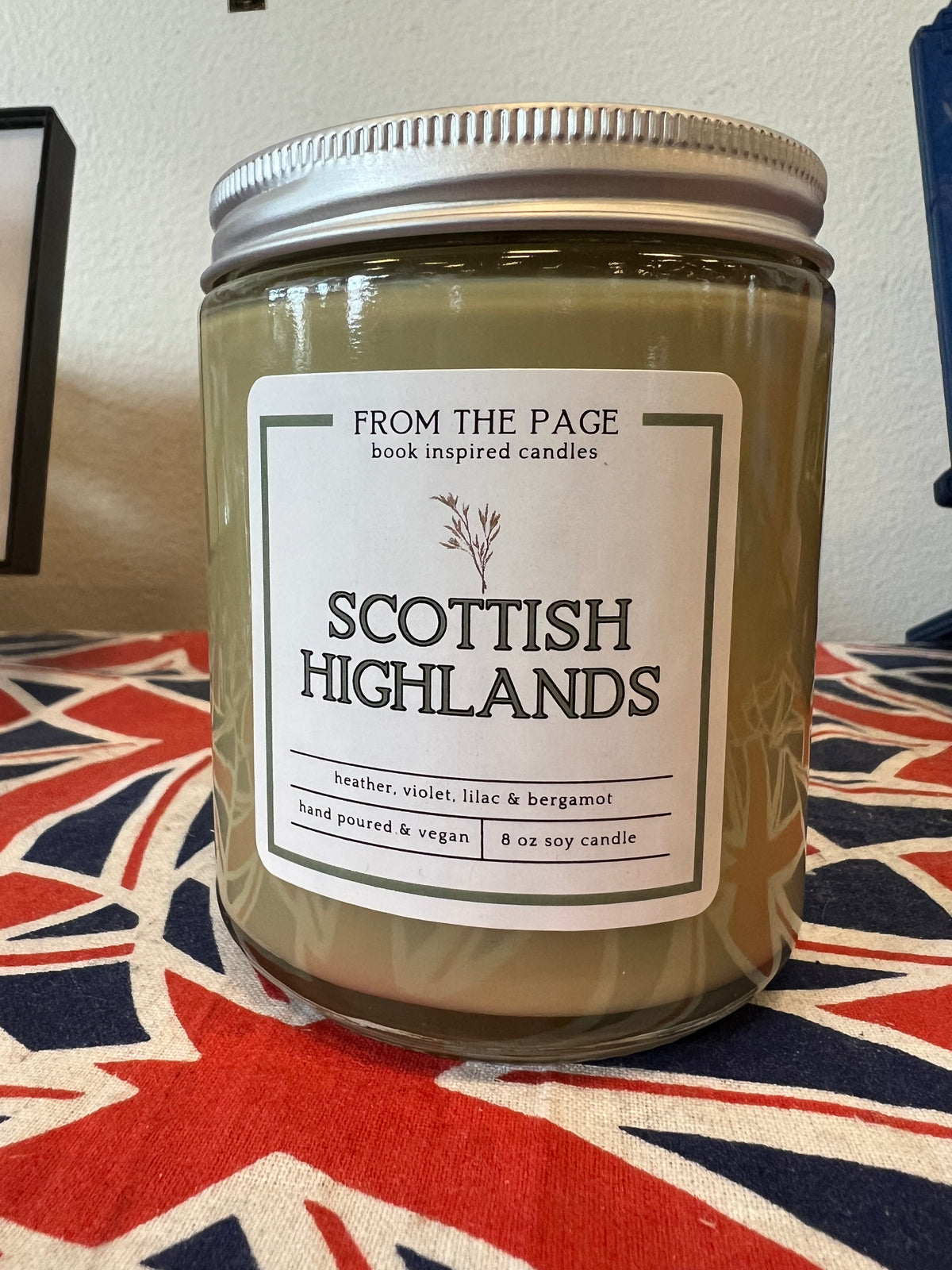 Scottish Highlands Soy Candle 8oz