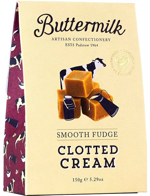 Buttermilk Artisan Confectionary - Clotted Cream Fudge 150g