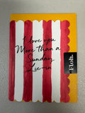 I Love You More Than a Sunday Lie-in Mini Card
