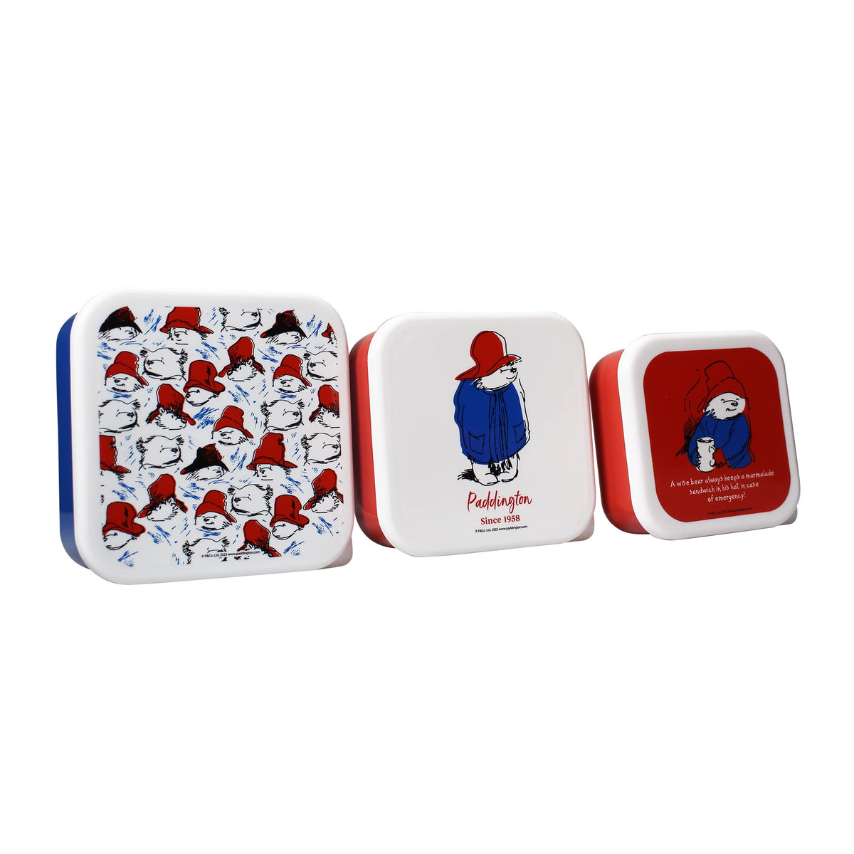 Paddington Snack Boxes - Set of 3