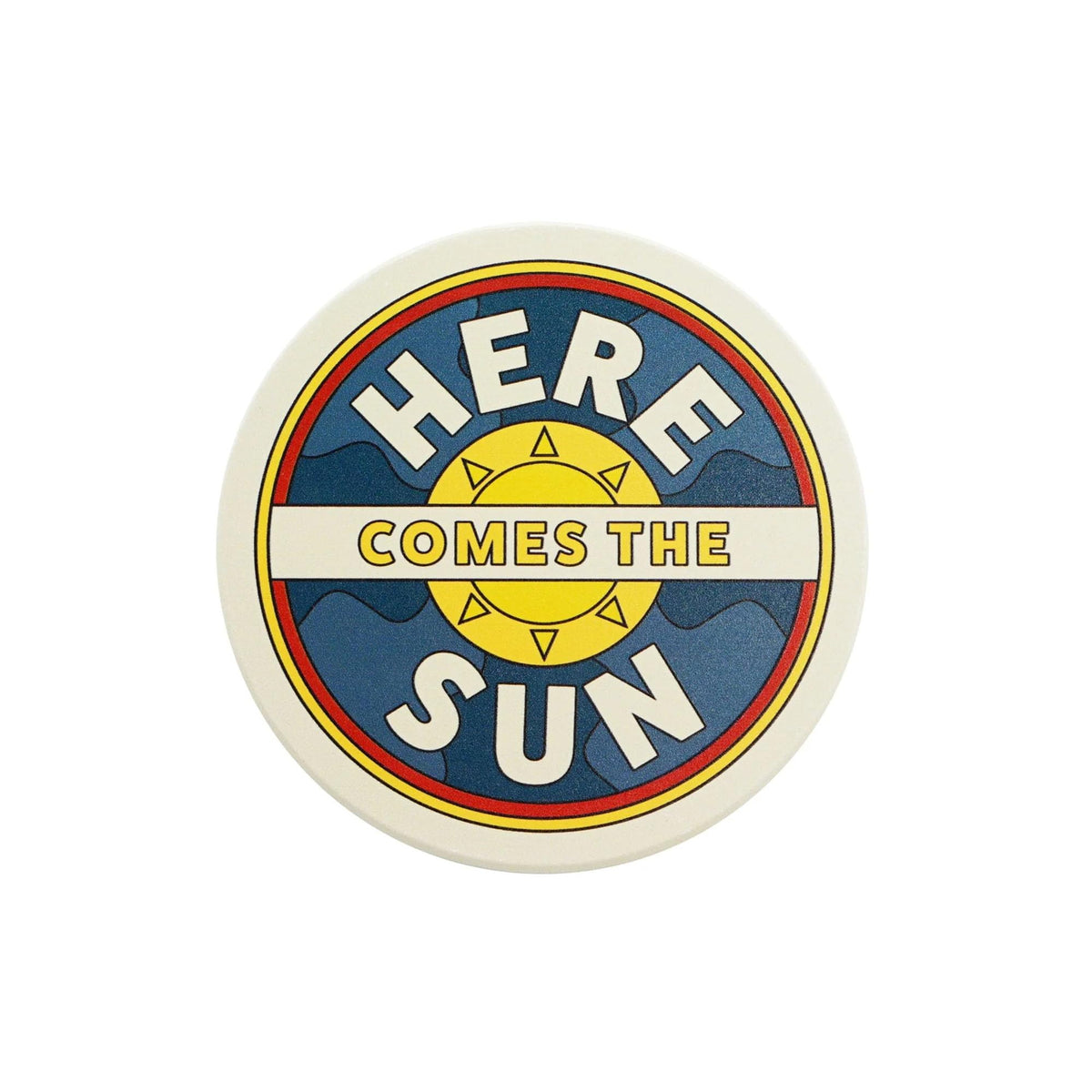 The Beatles ‘Here Comes The Sun’ Ceramic Coaster
