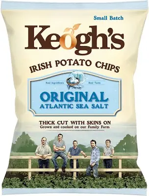 Keoghs Atlantic Sea Salt - Lightly Salted 40g