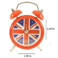 Union Jack Alarm Clock Classic Travel - 1.9” x 2.9”