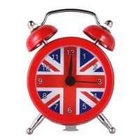 Union Jack Alarm Clock Classic Travel - 1.9” x 2.9”