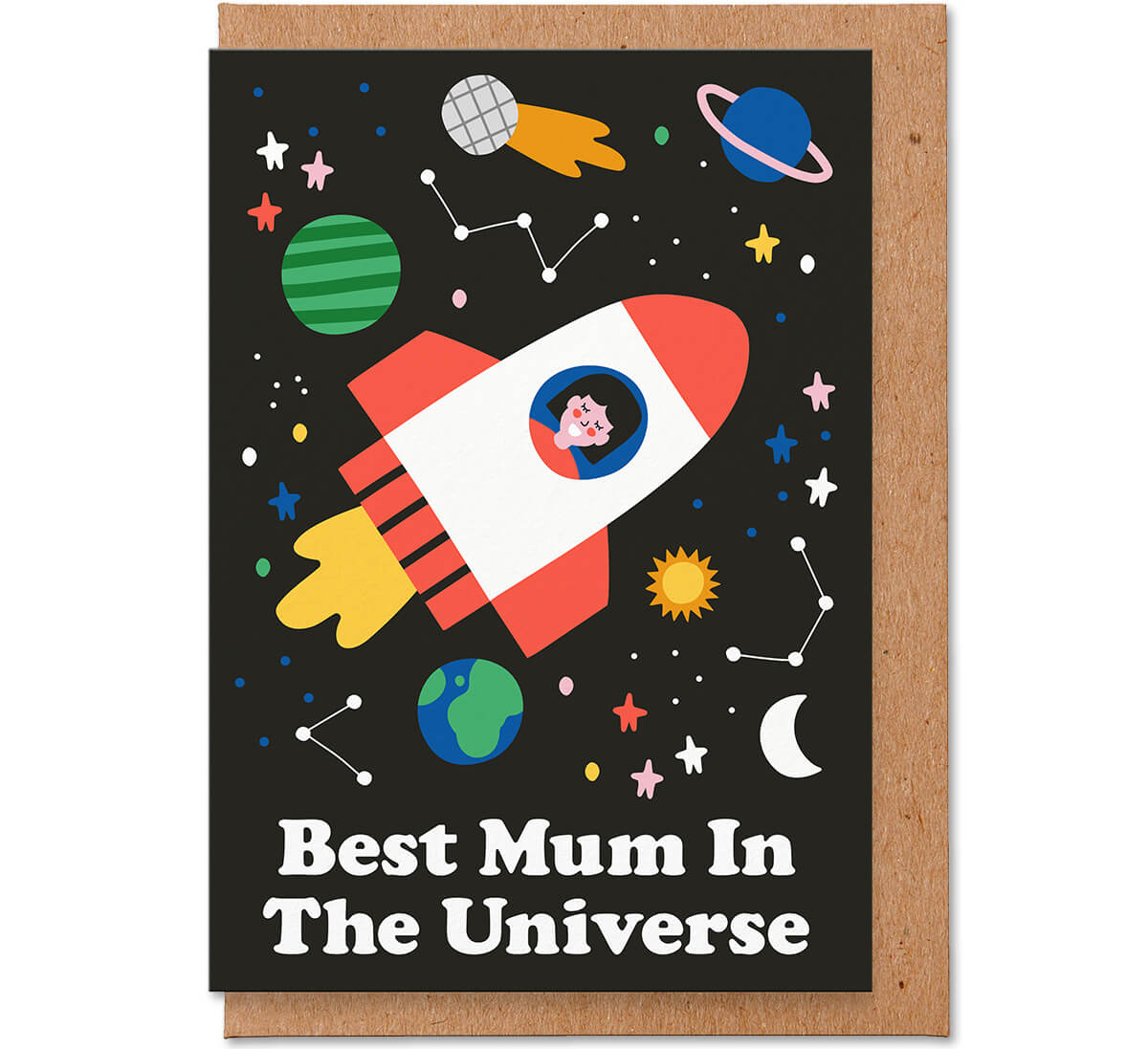 Best Mum in the Universe Card
