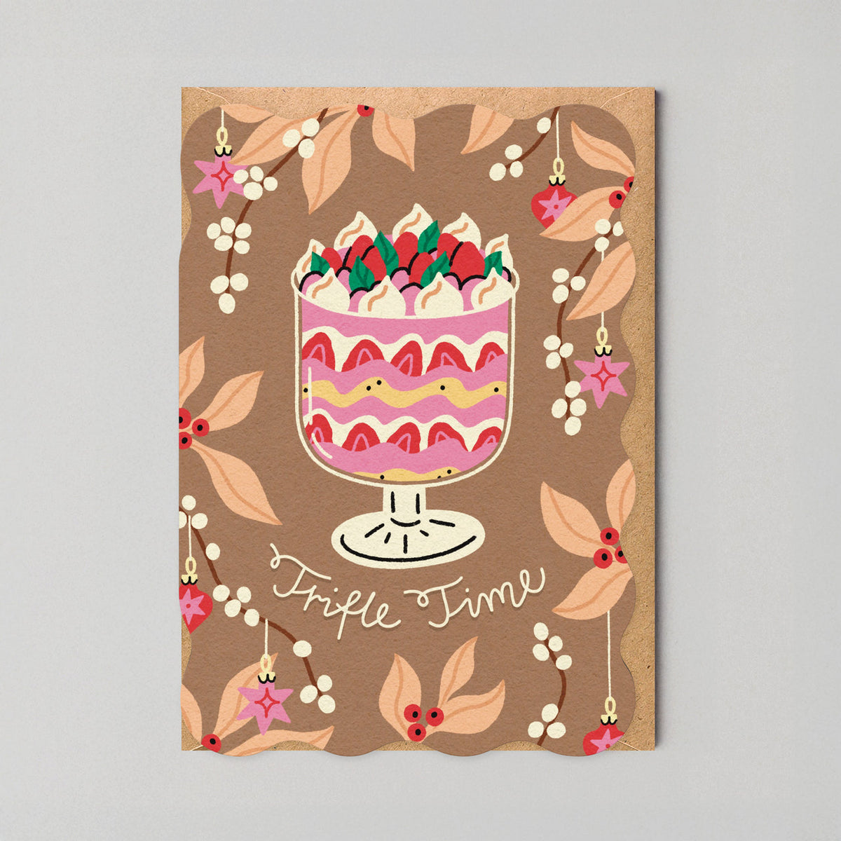 Trifle Time Christmas Card