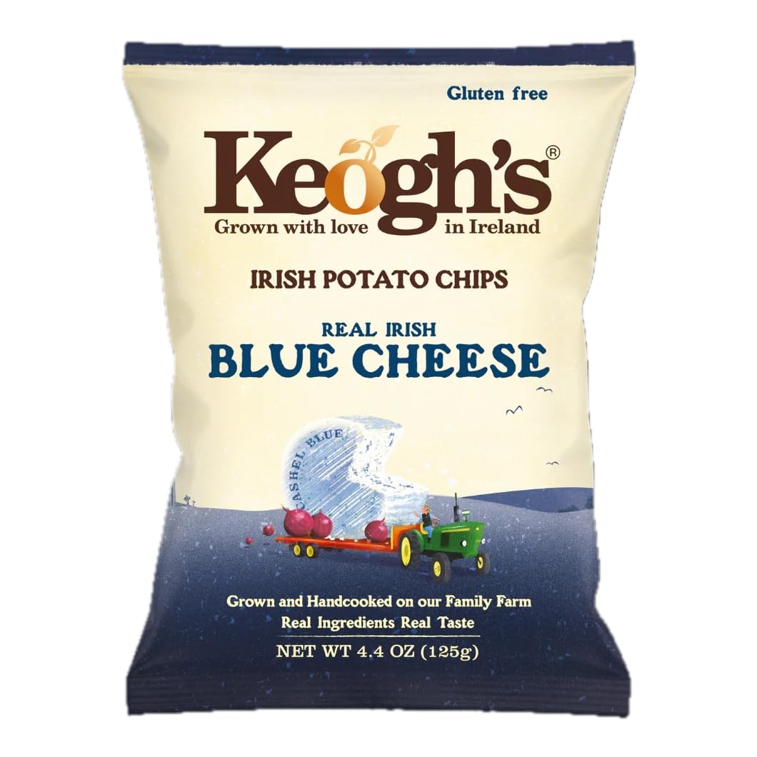 Keoghs Real Irish Blue Cheese Crisps 125g