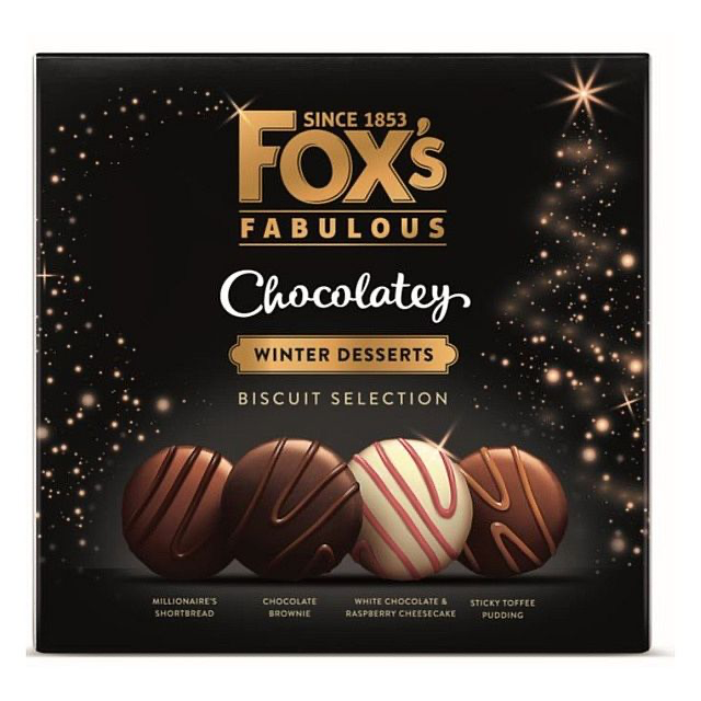 Foxs Chocolatey Winter Desserts Selection Carton 250g