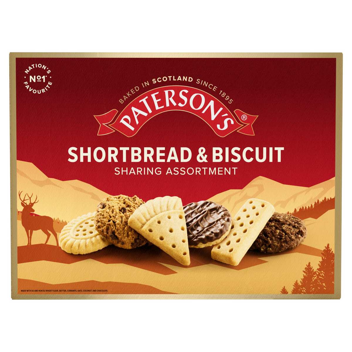 Patersons Shortbread and Biscuit Assortment 400g