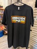 The Ambleside Unisex Retro Tee - Black