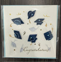 Quilled Congrats Grad Caps Greeting Card