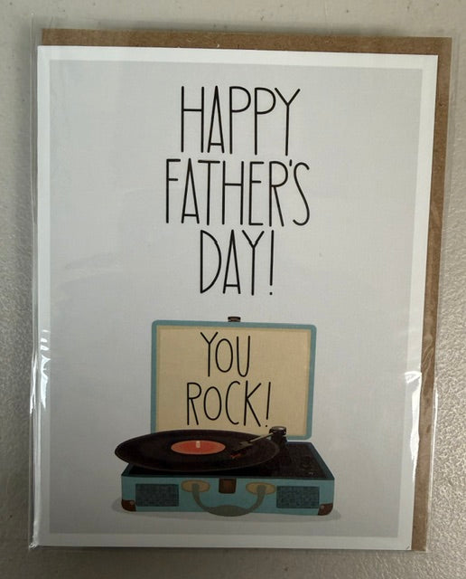 Your Rock Father's Day Card