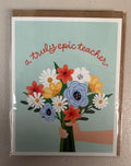 Truly Epic Teacher Thank You Card