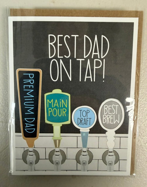 Best Dad on Tap! Father's Day Card