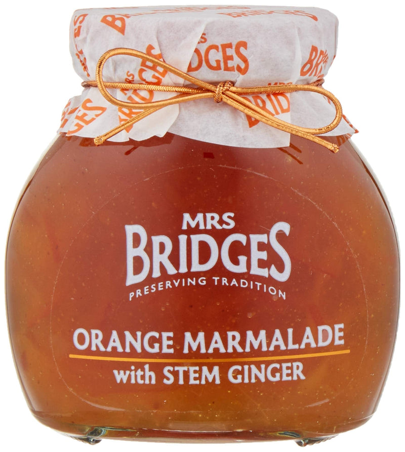 Mrs. Bridges Orange Marmalade with Stem Ginger 340g