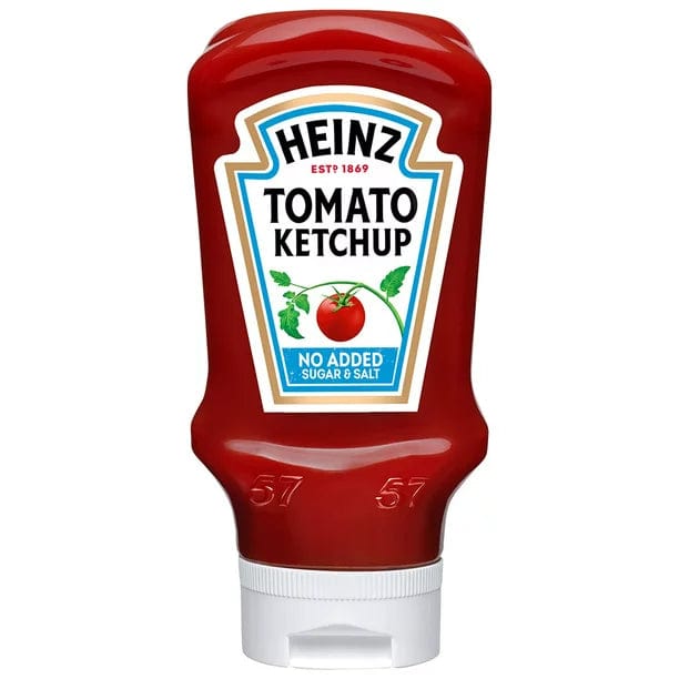 Heinz Tomato Ketchup No Added Sugar + Salt 400ml