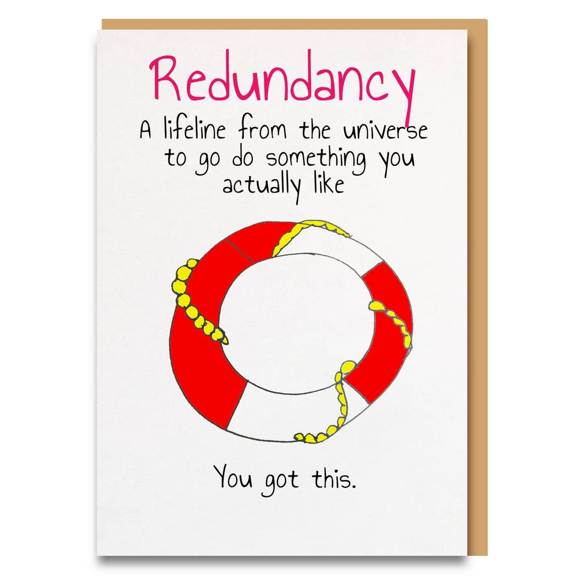 Redundancy Card Message Redundancy Card – The Hamlet British Store