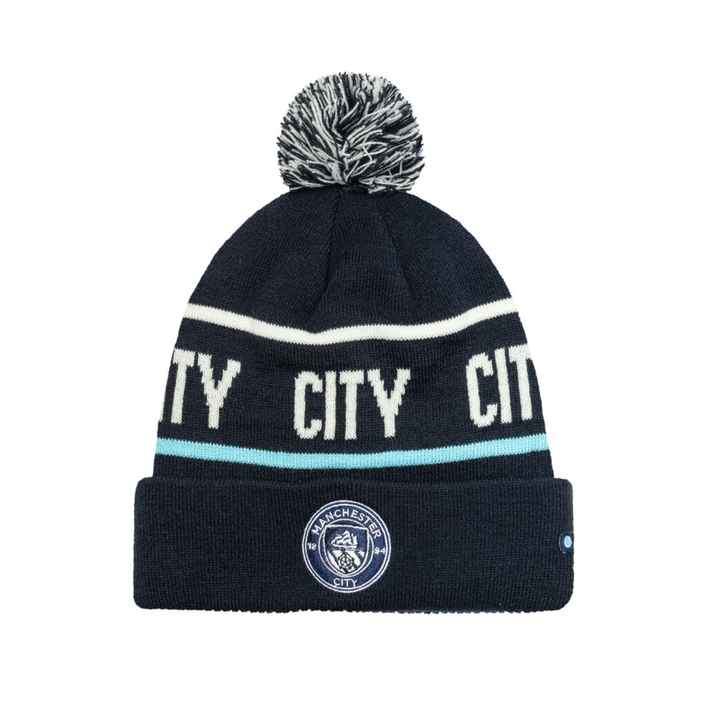 Manchester City Pom Beanie (fan ink)