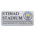 Manchester City White Street Sign
