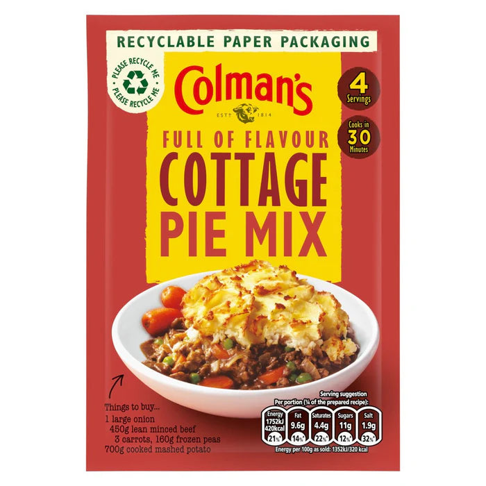 Colmans Cottage Pie Mix 45g