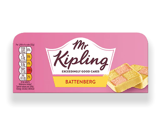 Mr. Kipling Mini Battenberg Cakes