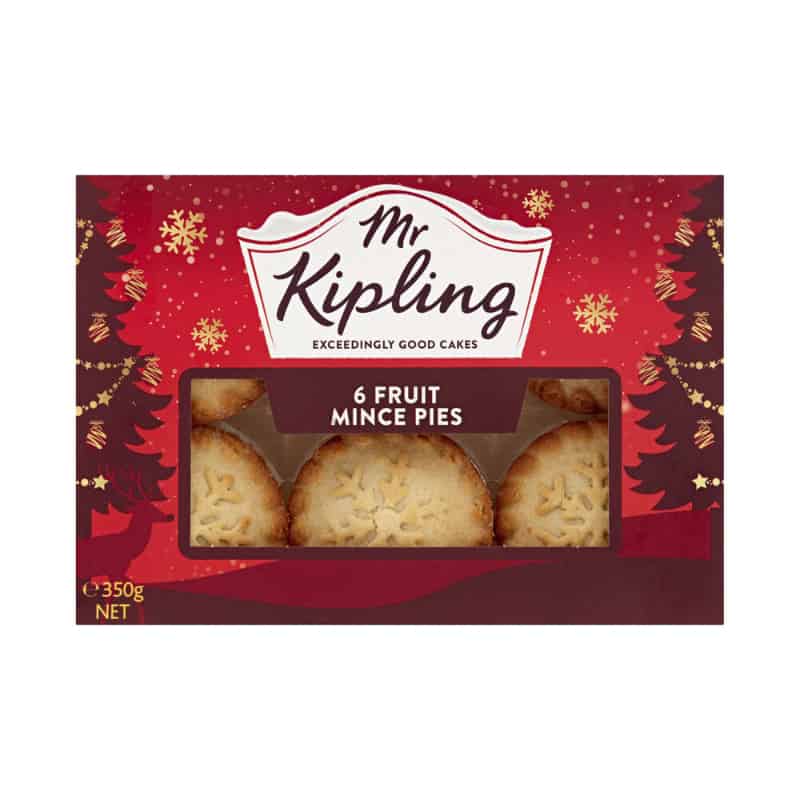 Mr. Kipling Fruit Mince Pies 6 Pack