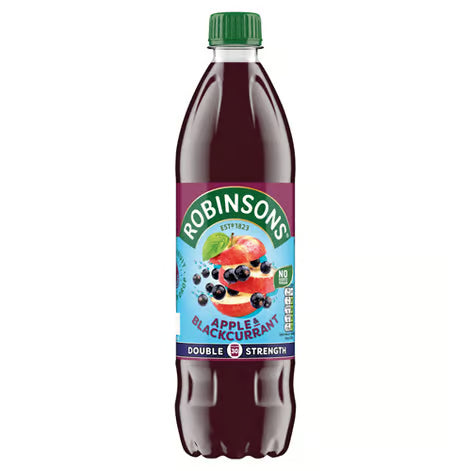 Robinsons Apple & Blackcurrant Squash - Double Strength 1L