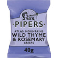 Pipers Wild Thyme & Rosemary Crisps 40g