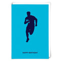 Rugby Blue Birthday Card
