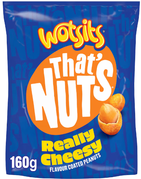 Walkers That's Nuts Wotsits 160g