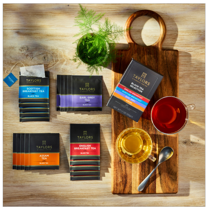 Taylors of Harrogate Black Tea Selection Pack - 20 Individually Wrapped Tea Bags