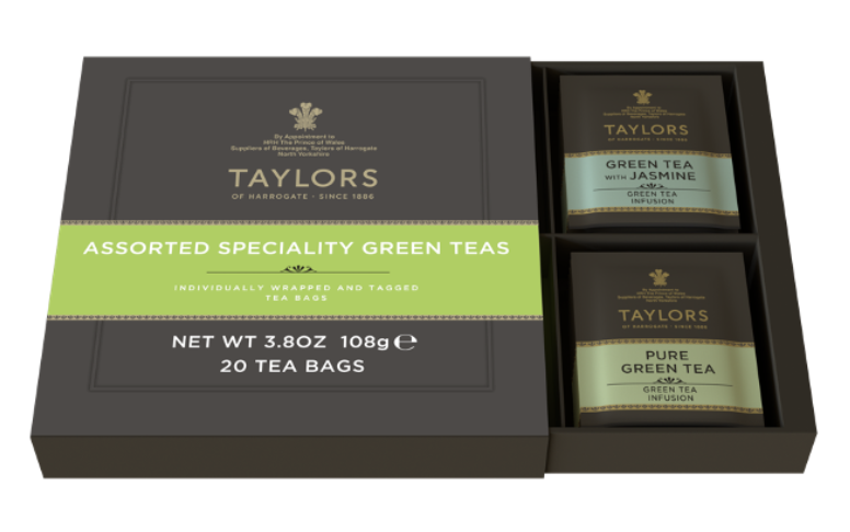 Taylors of Harrogate Assorted Green Teas 20ct