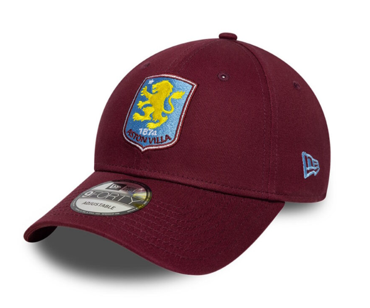 Aston Villa Burgundy New Era 9Forty Adjustable Hat