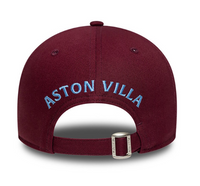 Aston Villa Burgundy New Era 9Forty Adjustable Hat