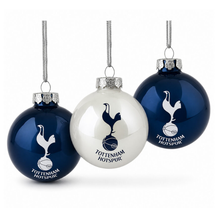 Tottenham 3-Piece Ornament Set