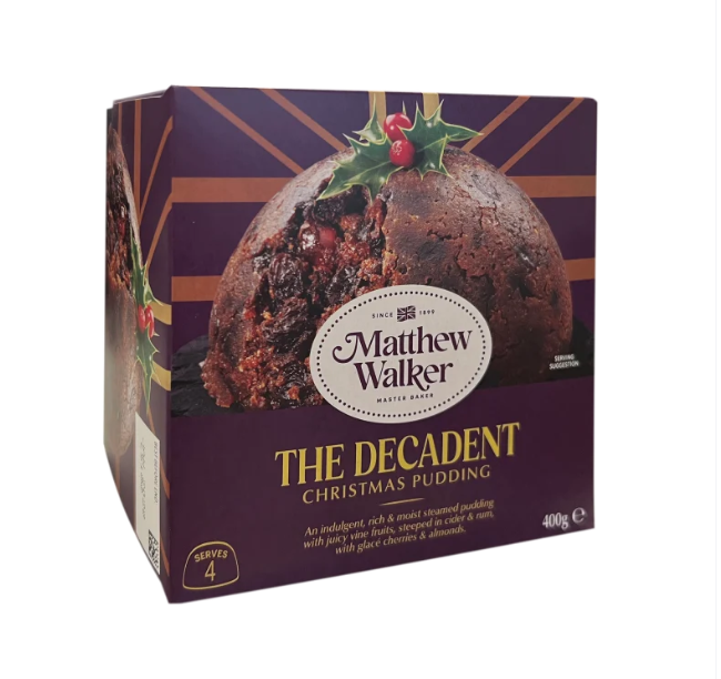 Matthew Walker Decadent Christmas Pudding 400g