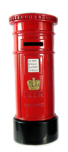 Post Box Money Bank - Large (Die Cast)