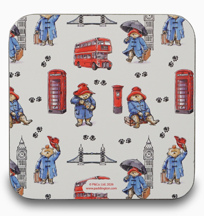 Paddington Bear London Coaster - Telephone Box