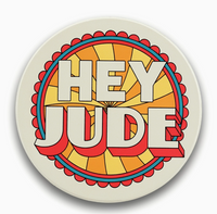 The Beatles ‘Hey Jude’ Ceramic Coaster