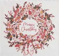 Victoria Eggs - Two Turtle Doves Set of 4 Napkins