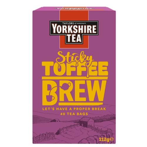 Yorkshire Sticky Toffee Brew- 40 Tea Bags