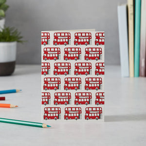 Victoria Eggs - London Buses Greeting Card