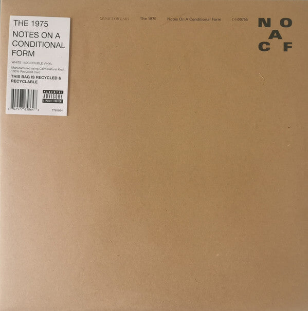 The 1975 - Notes On A Conditional Form (Transparent 140G Double Vinyl)