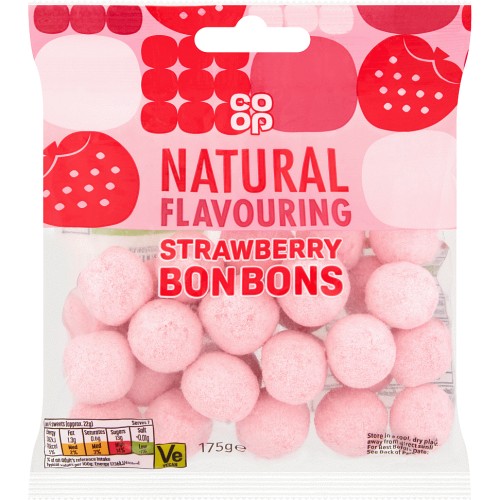 Co-op Strawberry Bob Bons 175g