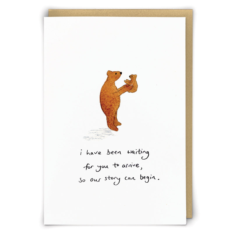 Our Story New Baby Card