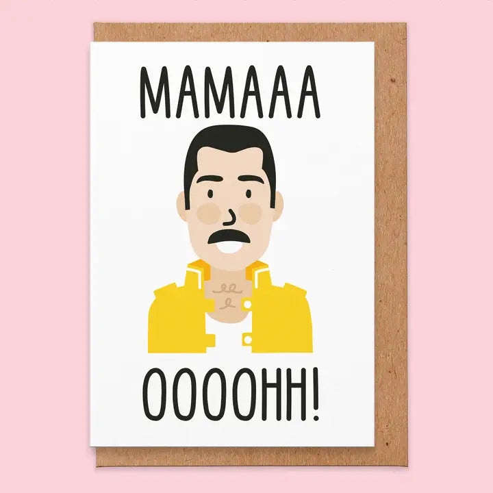 MAMA OOOH Mothers Day Card