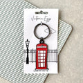 Victoria Eggs - Telephone Box Keyring