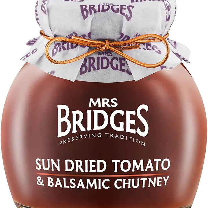 Mrs. Bridges Sun Dried Tomato & Balsamic Chutney 280g