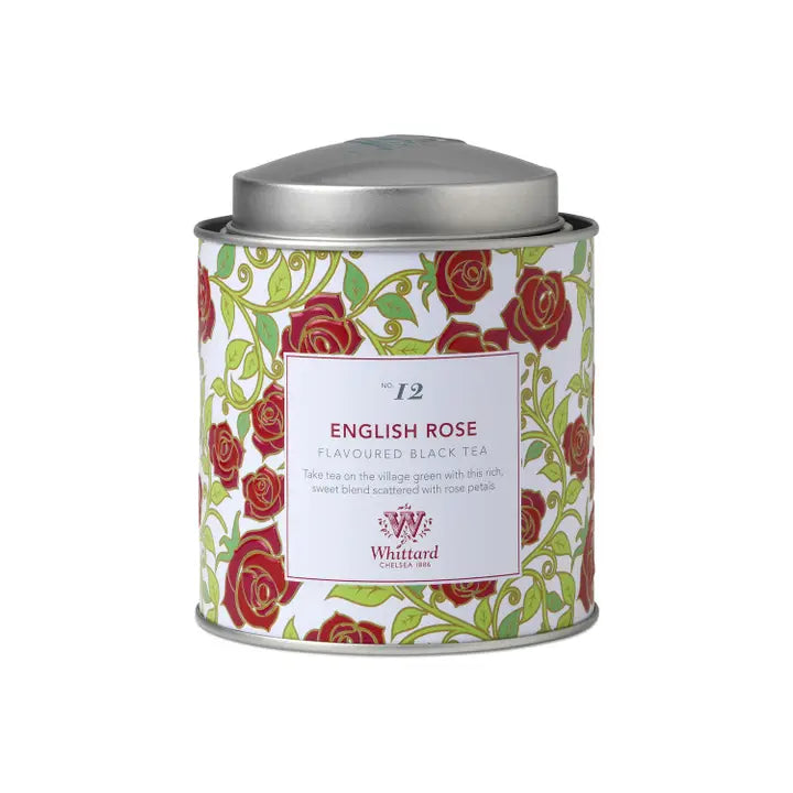 Whittard English Rose Loose Tea Caddy 100g