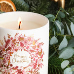 Victoria Eggs - Christmas Wreath Luxury Christmas Candle